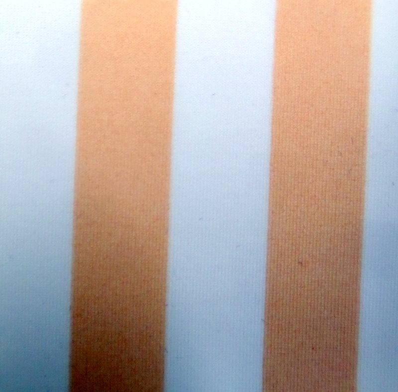 7.Ballet Pink-White 1/2" New Stripes